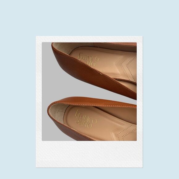 Franco Sarto Flats Loafer Belamour Saddle Medium Brown Loafers Womens 11 NEW - Picture 7 of 9